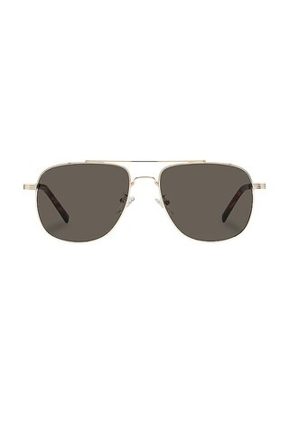 Le Specs The Charmer in Gold & Khaki Mono from Revolve.com | Revolve Clothing (Global)