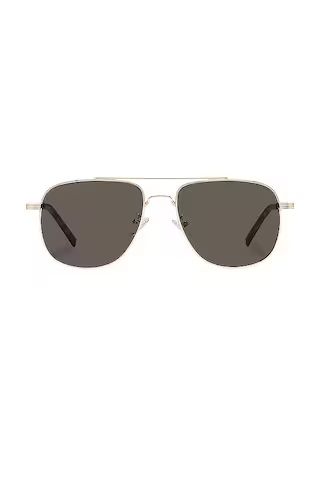 Le Specs The Charmer in Gold & Khaki Mono from Revolve.com | Revolve Clothing (Global)