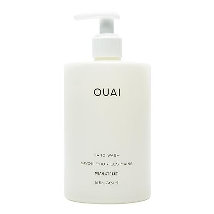 OUAI Hand Wash, Dean Street - Liquid Hand Soap with Jojoba, Avocado, & Rose Hip Oil for Replenish... | Amazon (US)