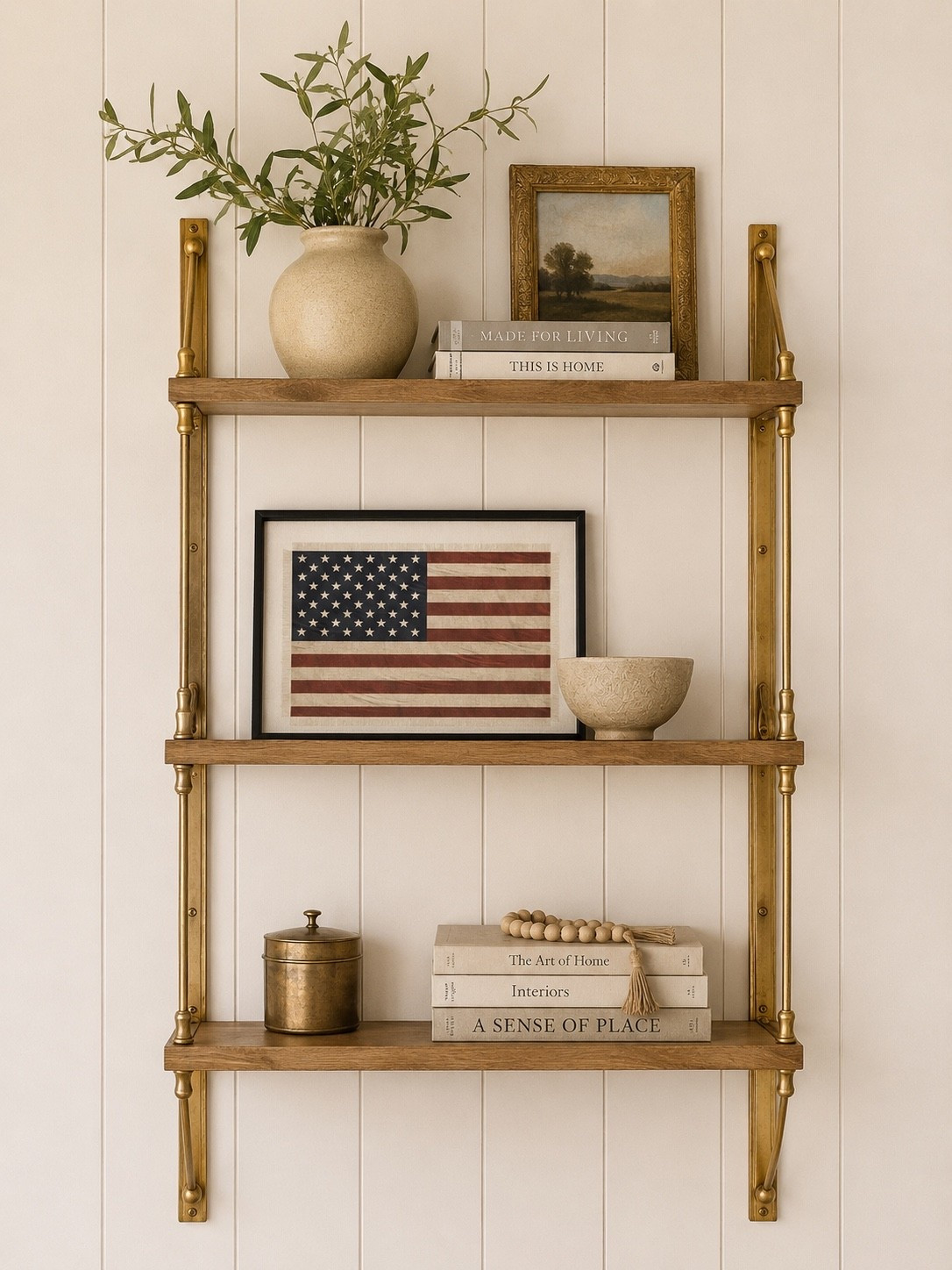 Pretty wall shelf on sale! I also love this framed flag art, also on sale 😍

#LTKHome #LTKSaleAlert