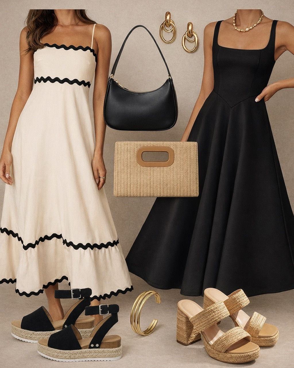 Amazon Fashion Edit | Neutral Summer Dresses & Accessories

Follow @farmtotablecreations on Instagram for more home & style finds 🤍

The prettiest neutral pieces that make getting dressed so easy 🤍 From flowy maxi dresses to classic black staples, these are the kind of effortless outfits you’ll reach for all season long. Paired with woven heels, simple gold jewelry, and the perfect everyday bag—this whole edit feels elevated without trying too hard.

Perfect for spring outfits 2026, date night outfits, Easter dress looks, women spring dresses, and vacation outfits 🤍

#dress #sandals #handbag #jewelry #ootd #ootn

#LTKSaleAlert #LTKWorkwear #LTKootd