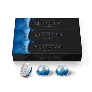 Nespresso Capsules VertuoLine, Iced Coffee, Iced Forte, 10 Count (Pack of 3), Brews 7.77 Ounce (V... | Amazon (US)