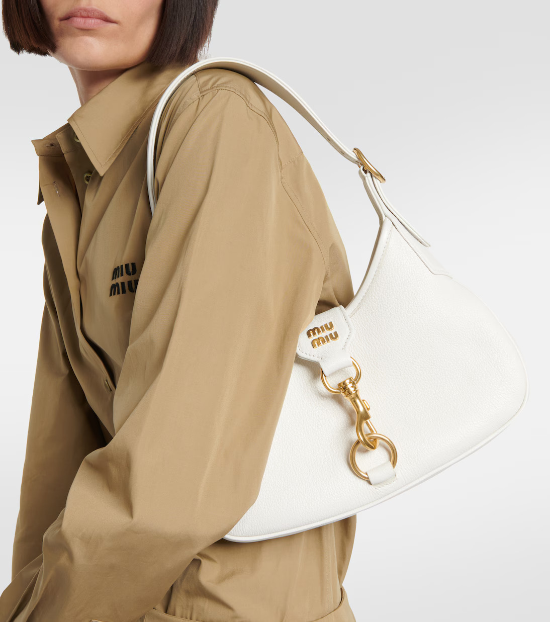 Madras Small leather shoulder bag | Mytheresa (UK)