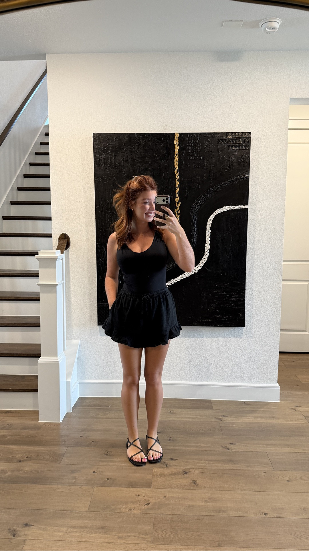 today’s casual Friday outfit. Wearing size medium shorts & small tank. Bra is on sale today for $30

#LTKootd #LTKSaleAlert
