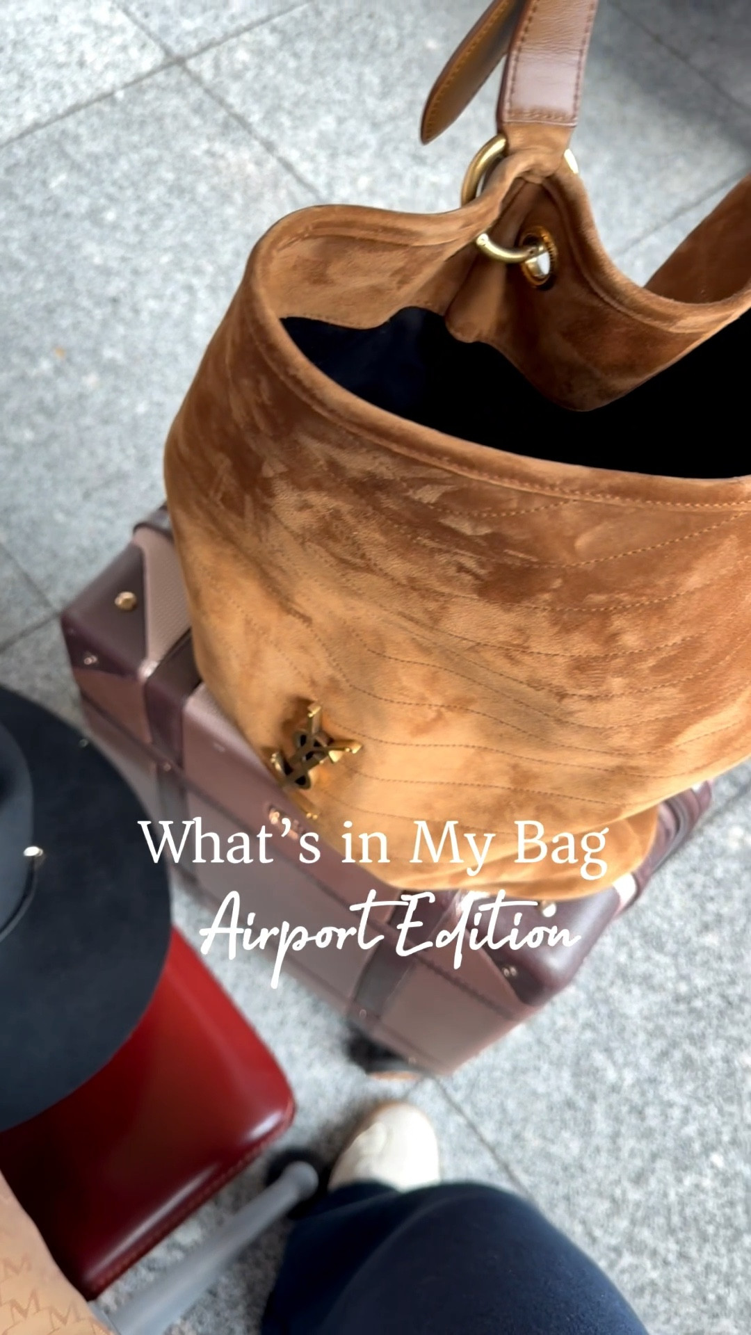 Airport style, travel bag, what’s in my bag, YSL suede bucket bag, travel essentials 

#LTKSaleAlert #LTKTravel #LTKdayinmylife