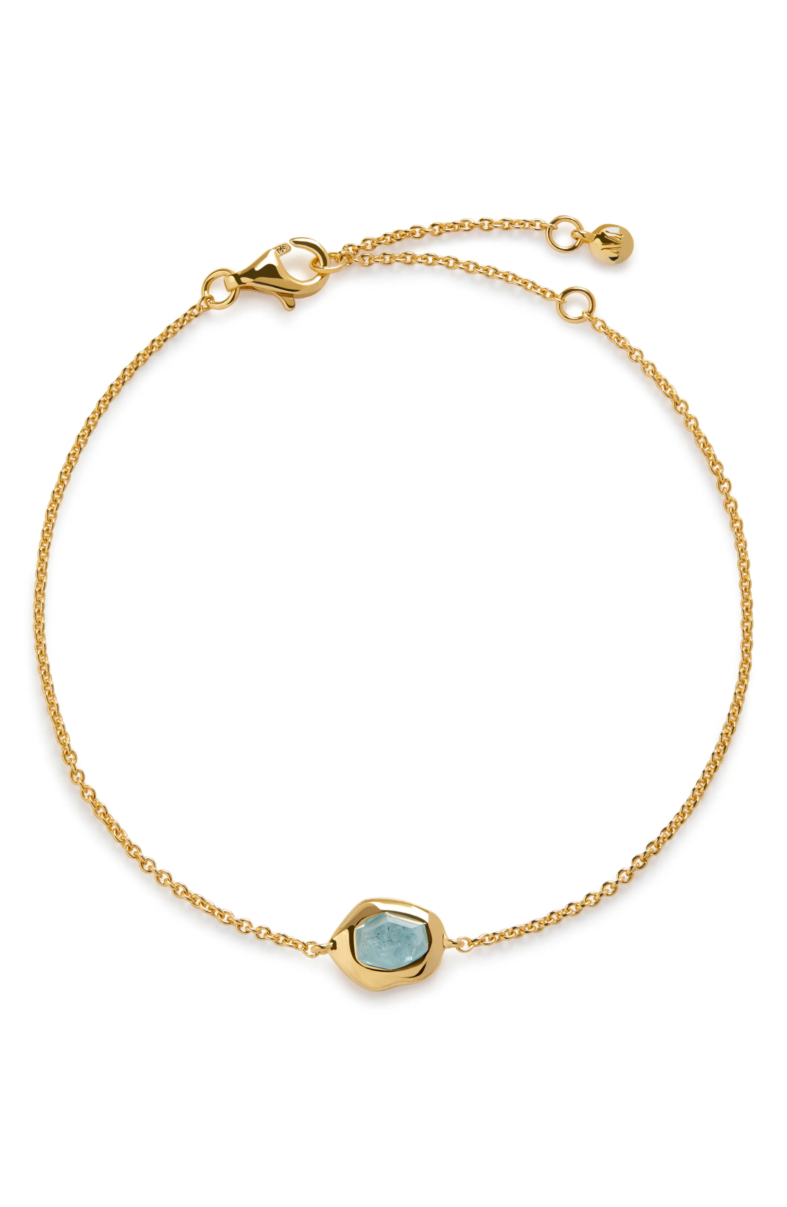 Odyssey Aquamarine Chain Bracelet (Online Trunk Show) (Women) | Nordstrom | Nordstrom