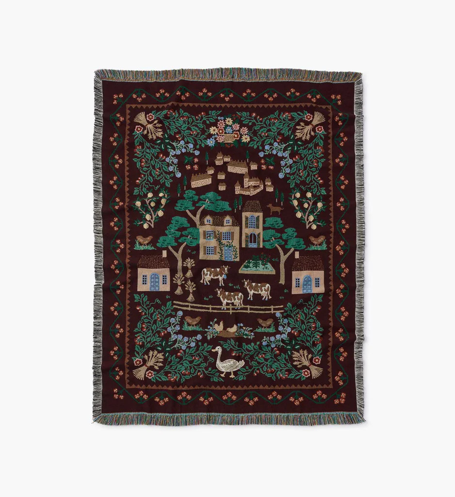 Woven Blanket - Country Farm | Rifle Paper Co.