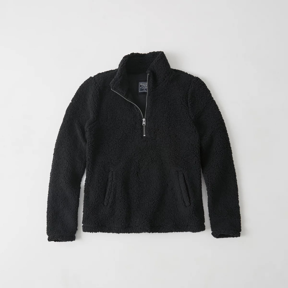 Sherpa Half-Zip Pullover | Abercrombie & Fitch US & UK