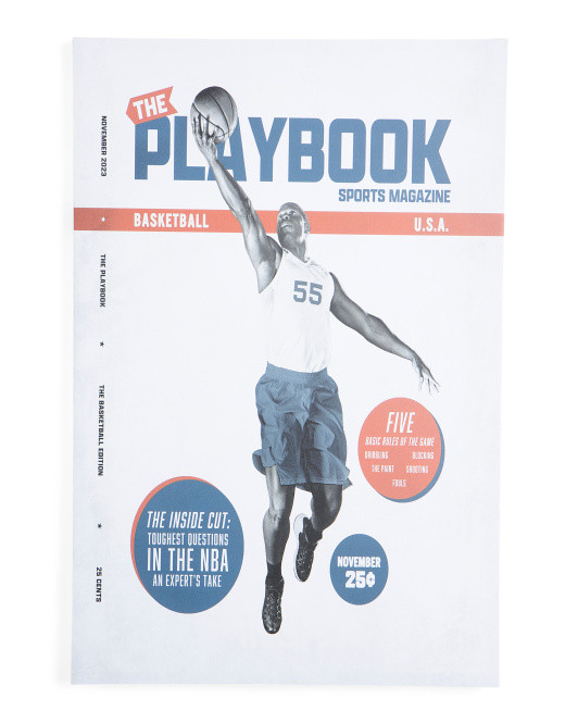 24x36 Playbook Iii Framed Wall Art | Pillows & Decor | Marshalls | Marshalls