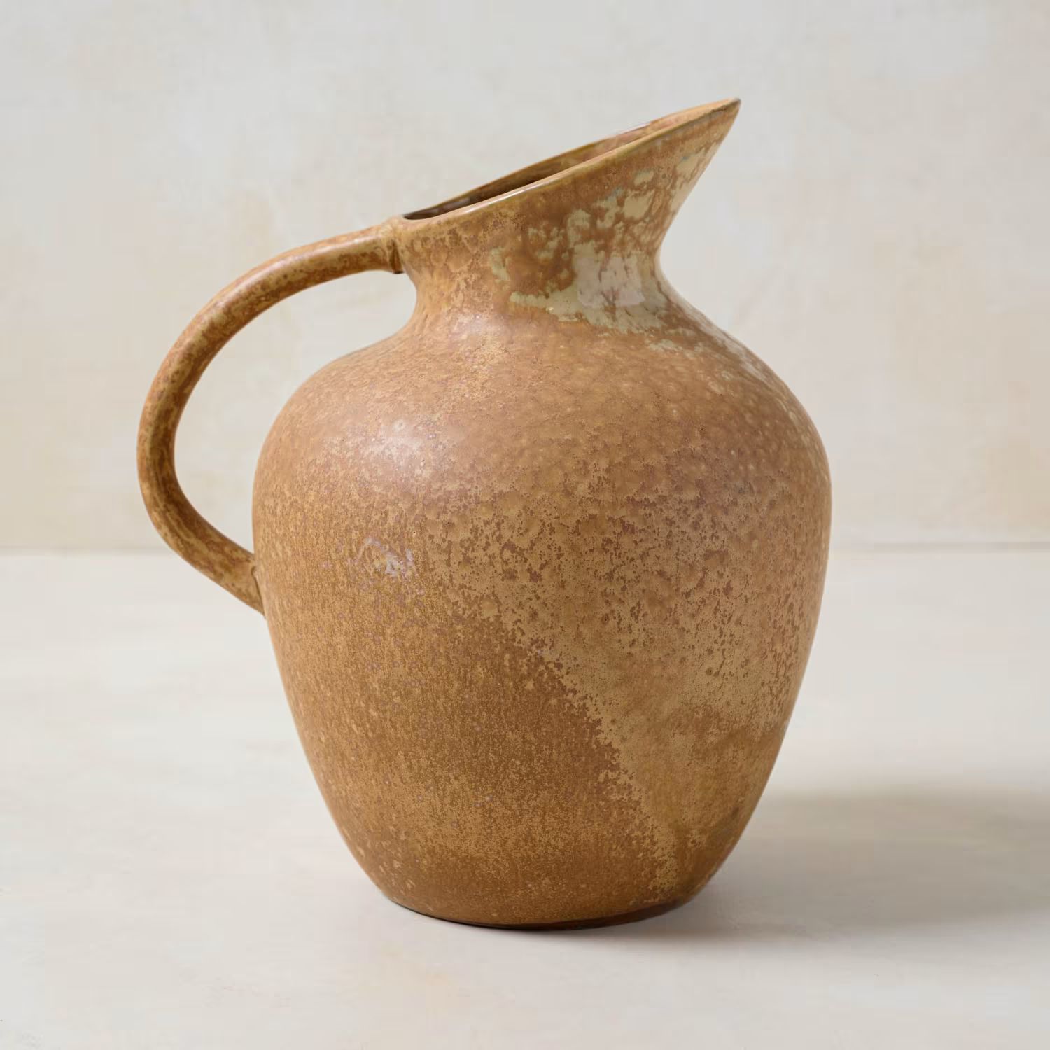 Reactive Glaze Pitcher Vase | Magnolia