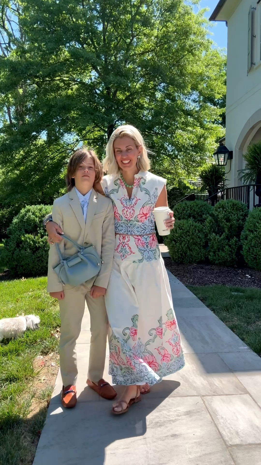 Sunday fit check with the part of the fam that’s not ushering second serivce (jim tim) or slept in after a late night (kaiser & MC)!

Size small too and skirt, 8 shoes
James is in 12 blazer and pants 

#LTKmomlife #LTKootd #LTKdayinmylife