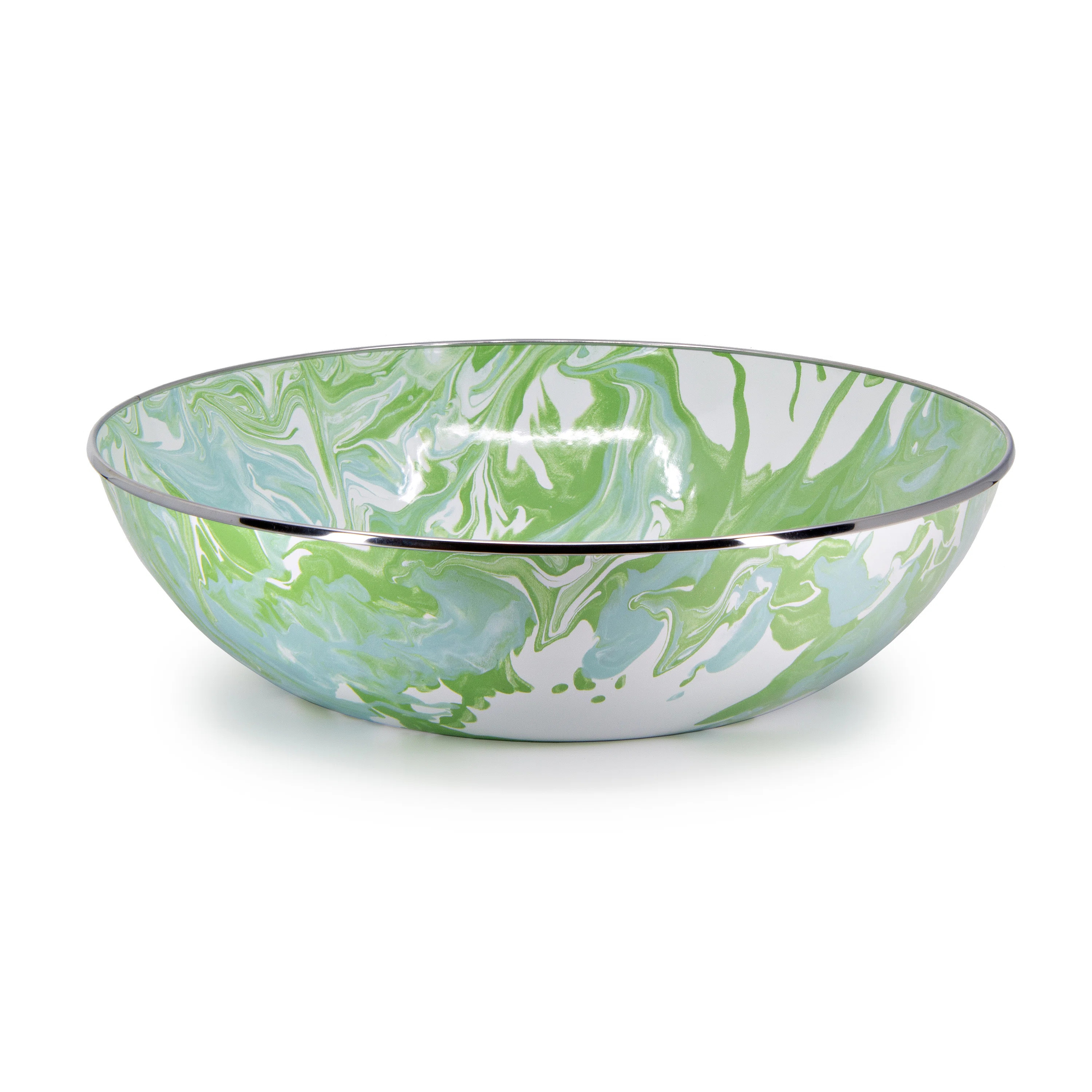 Golden Rabbit Enamelware Modern Monet 5 Qt. Catering Bowl | Wayfair North America