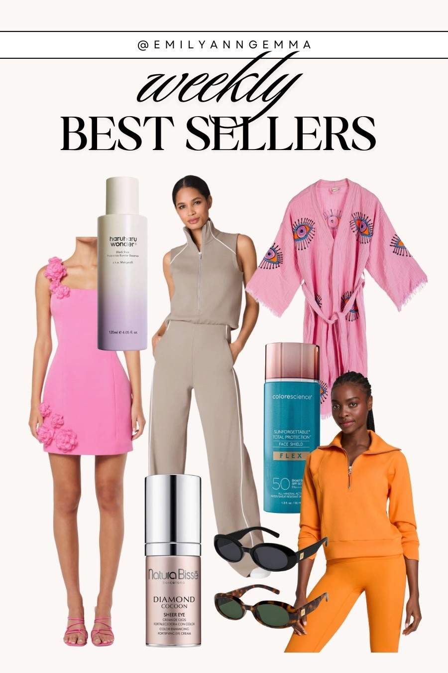 Shop your favorite items of the week! My skincare robe, pink floral mini dress, hydrating Korean skincare, Spanx Loungewear, and Amazon sunglasses. 

 

#LTKFindsUnder100 #LTKBeauty #LTKStyleTip