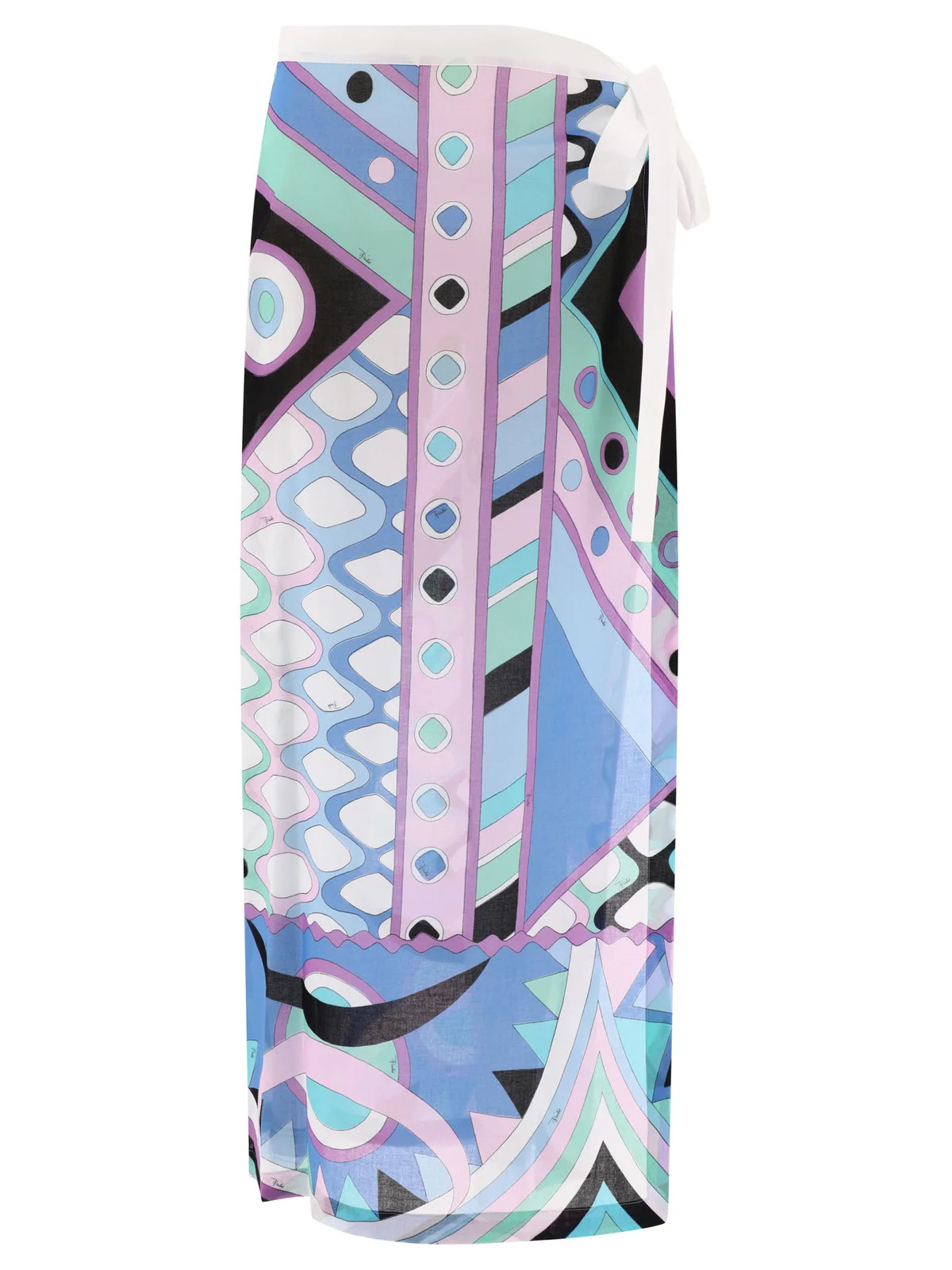 Emilio Pucci Vivara Printed Long Skirt | Cettire Global
