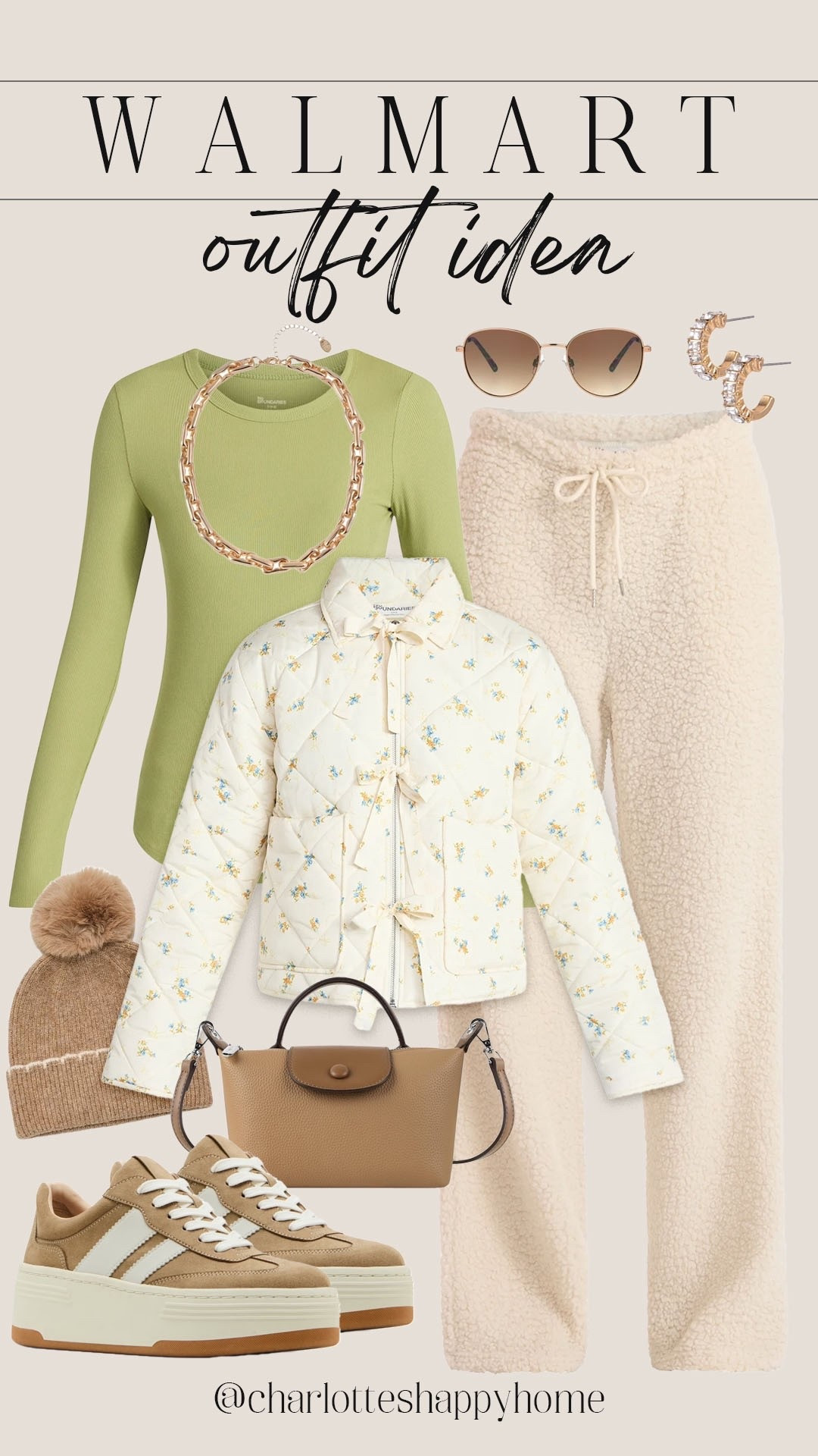 Comfy cute winter outfit idea with a pop of color! All from Walmart! 

#walmartfashion

Walmart fashion. Walmart finds. Walmart new arrivals. Walmart floral puffer coat. Walmart winter style. Walmart sweater pants. Walmart neutral winter style. Walmart designer style handbag. Walmart Pom beanie. Walmart sneakers. Walmart green long sleeve tee. Comfy cute winter outfit idea  

#LTKSeasonal #LTKootd #LTKFindsUnder50