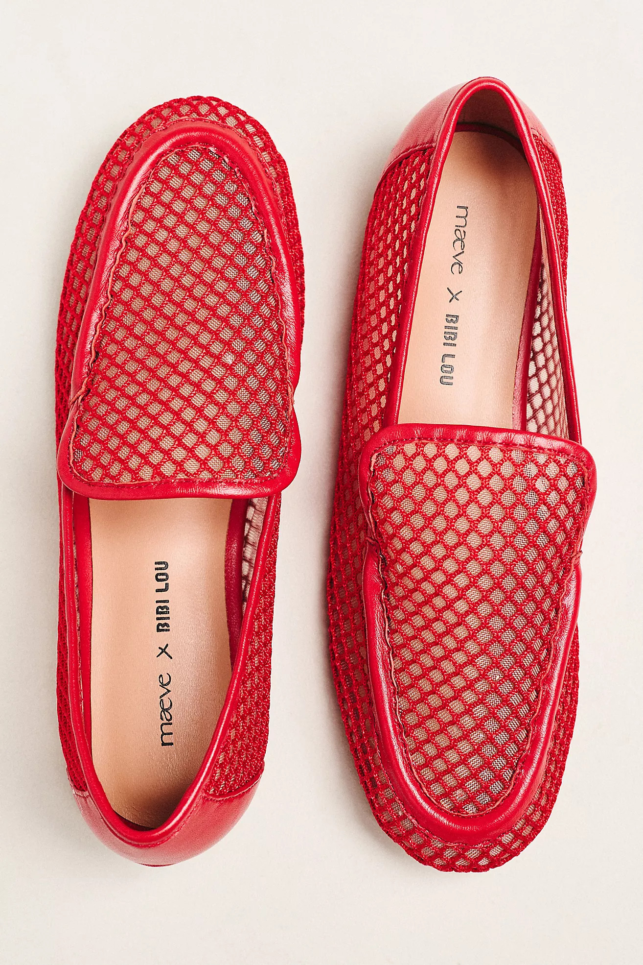 Maeve x Bibi Lou Exclusive Mesh Loafers | Anthropologie (US)