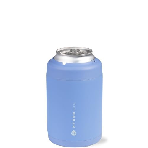 HydroJug Can Cooler 12 oz, Stainless Steel Can Holder, Light Blue | Amazon (US)