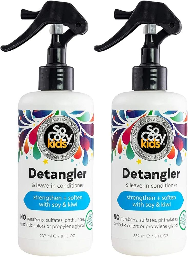 So Cozy Detangler Leave-in Conditioner Spray for Kids Hair, Fruity-tutti, 8 Fl Oz (Pack Of 2) | Amazon (US)