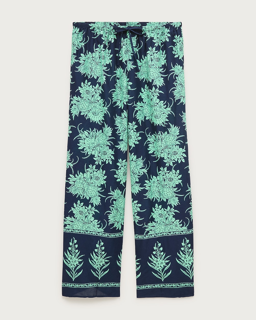 Beach pant in pineapple print | J. Crew US