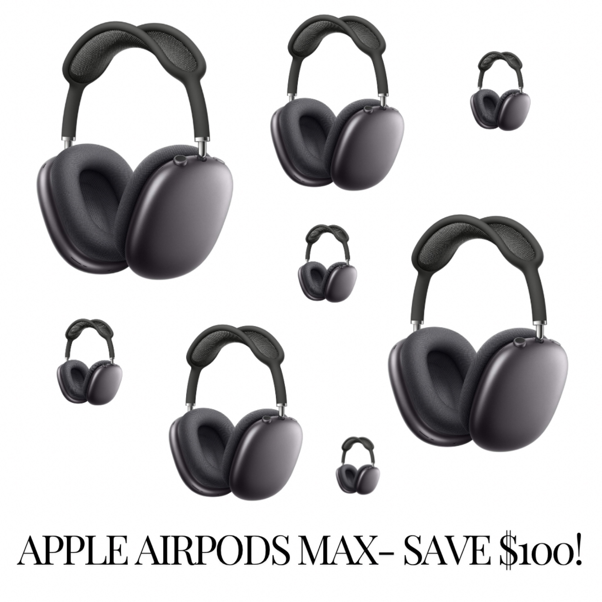$100 off Apple AirPods Max! 

#apple
#airpodsmax
#headphones
#sale

#LTKFitness #LTKxPrimeDay #LTKSaleAlert