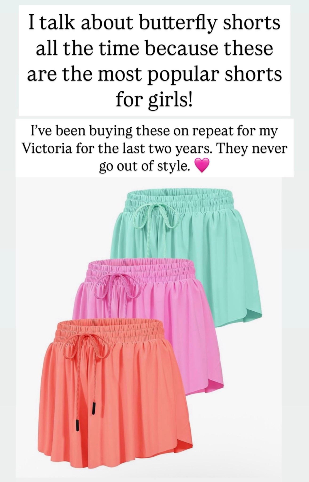 Butterfly shorts for girls

#LTKKids