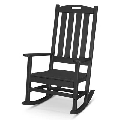 Outdoor Nautical Rocking Plastic Chair | Wayfair North America
