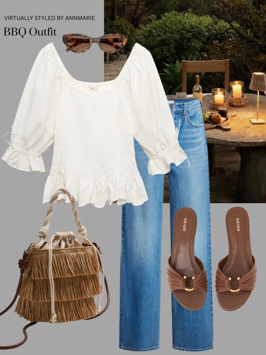 Summer outfit with jeans

#LTKsummer #LTKstyletip #LTKspring