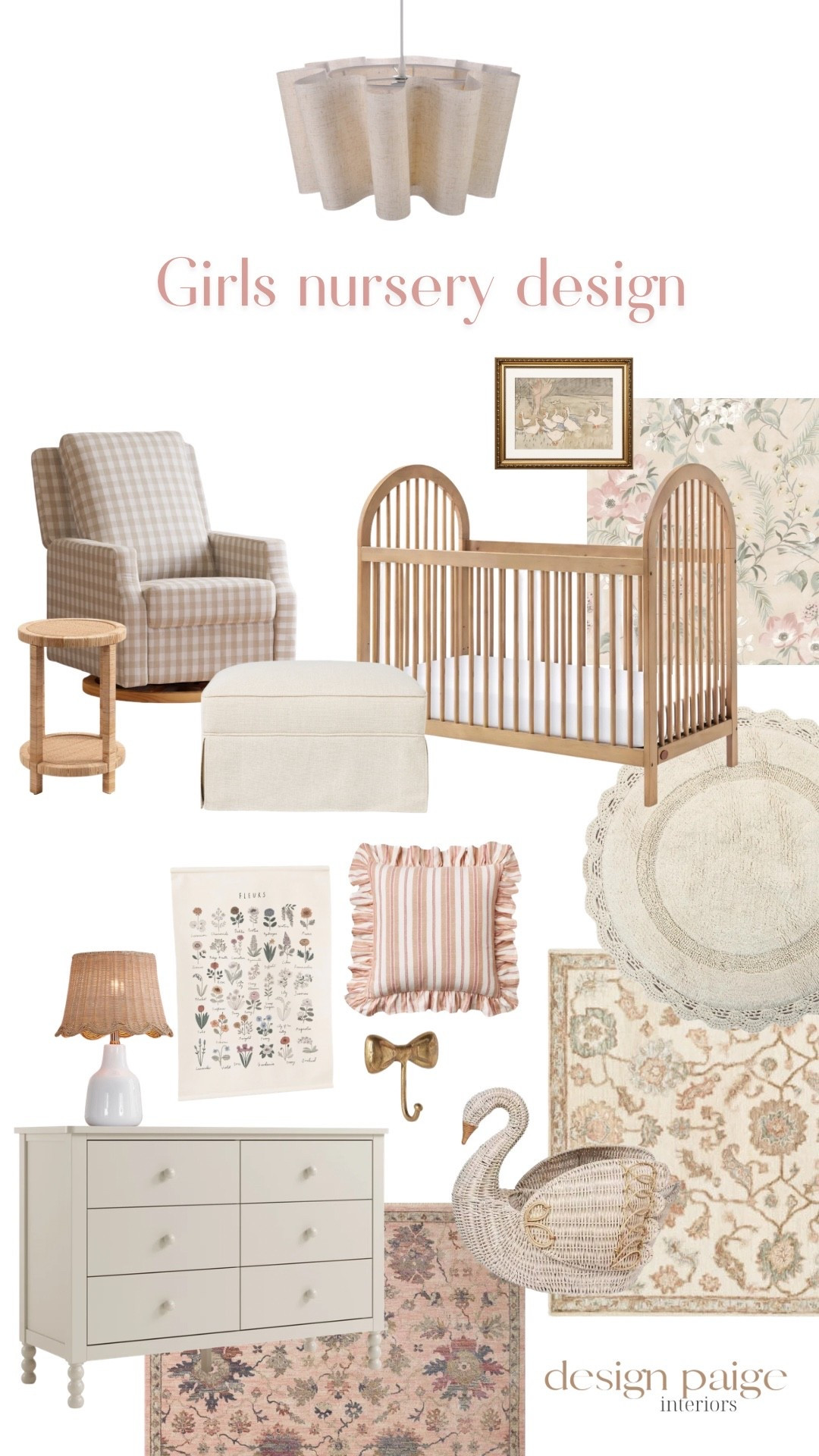 Baby girl nursery 

#LTKmomlife #LTKBaby