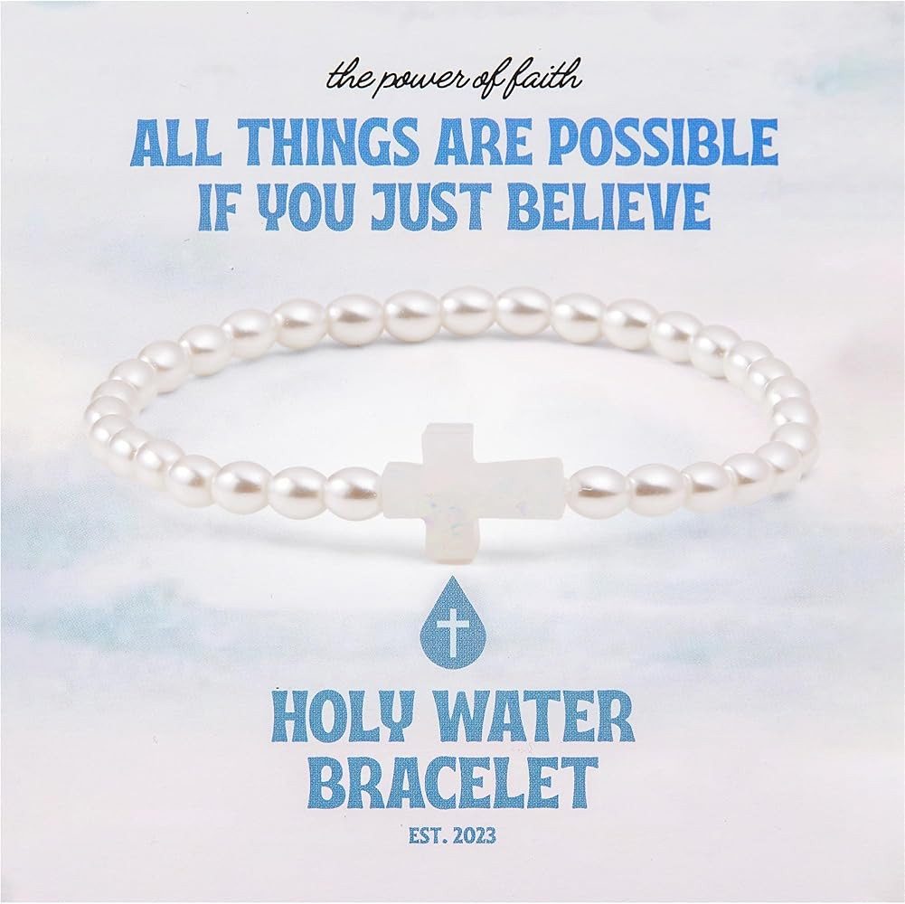 Holy Water Stretch Bracelet For Women | Amazon (US)