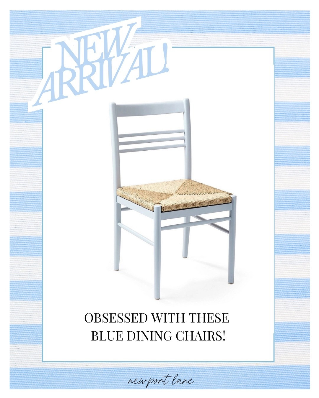 Meet the perfect addition to your dining room! These chairs combine a serene blue color with a rustic woven seat for an absolutely charming look.

dining chairs, home furniture, blue and white, coastal seating, kitchen essentials, casual dining, home furnishings, beach vibes

#LTKHome #LTKSeasonal #LTKSaleAlert