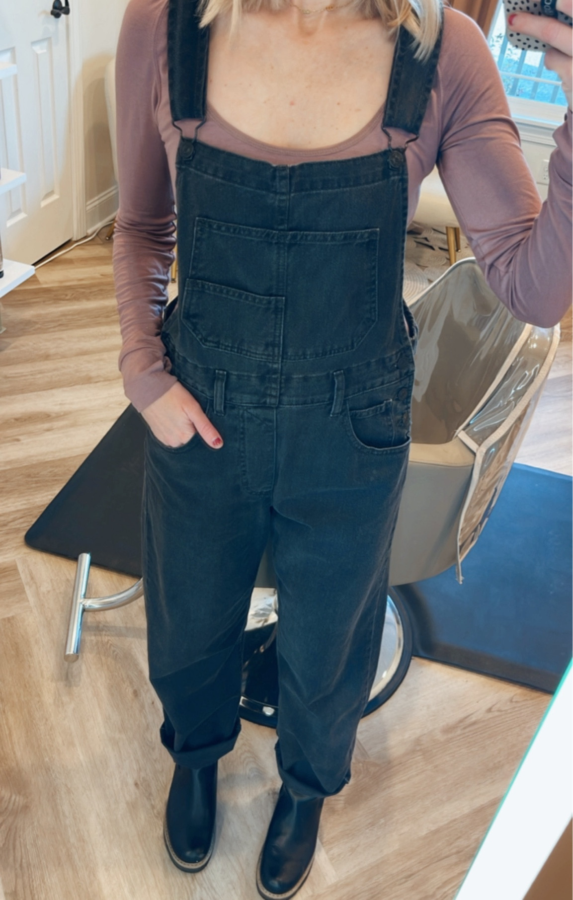 Relaxed fit overalls!

#LTKGiftGuide #LTKSaleAlert #LTKWorkwear
