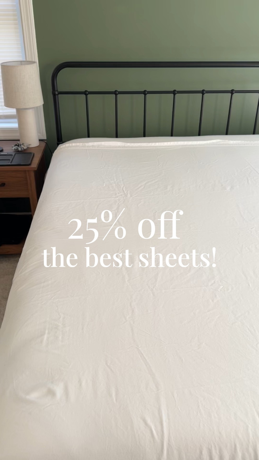 I’ve put so many people on to these sheets - they’re the best! I have really expensive Brooklinen ones and they don’t compare to these Target Threshold sheets. They’re 25% off for Target Circle Week! 

Spring refresh, spring home finds, spring home refresh, bedding, new bedding, spring bedding 

#LTKHome #LTKSaleAlert #LTKFindsUnder100