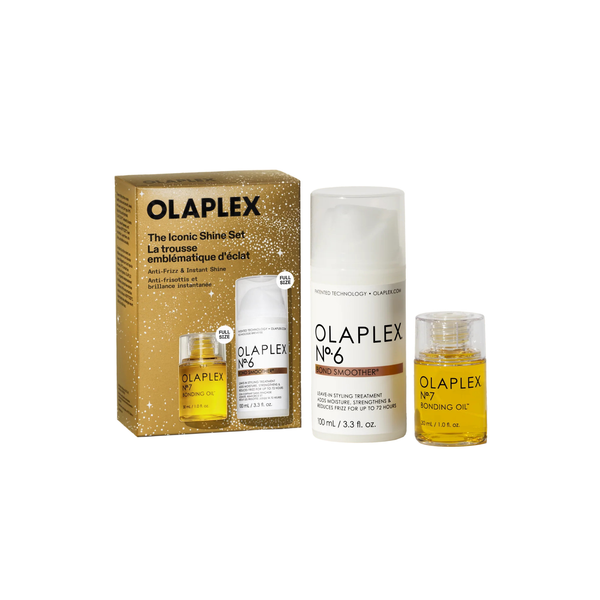The Iconic Shine Hair Oil and Styling Cream Set – OLAPLEX Inc. | OLAPLEX