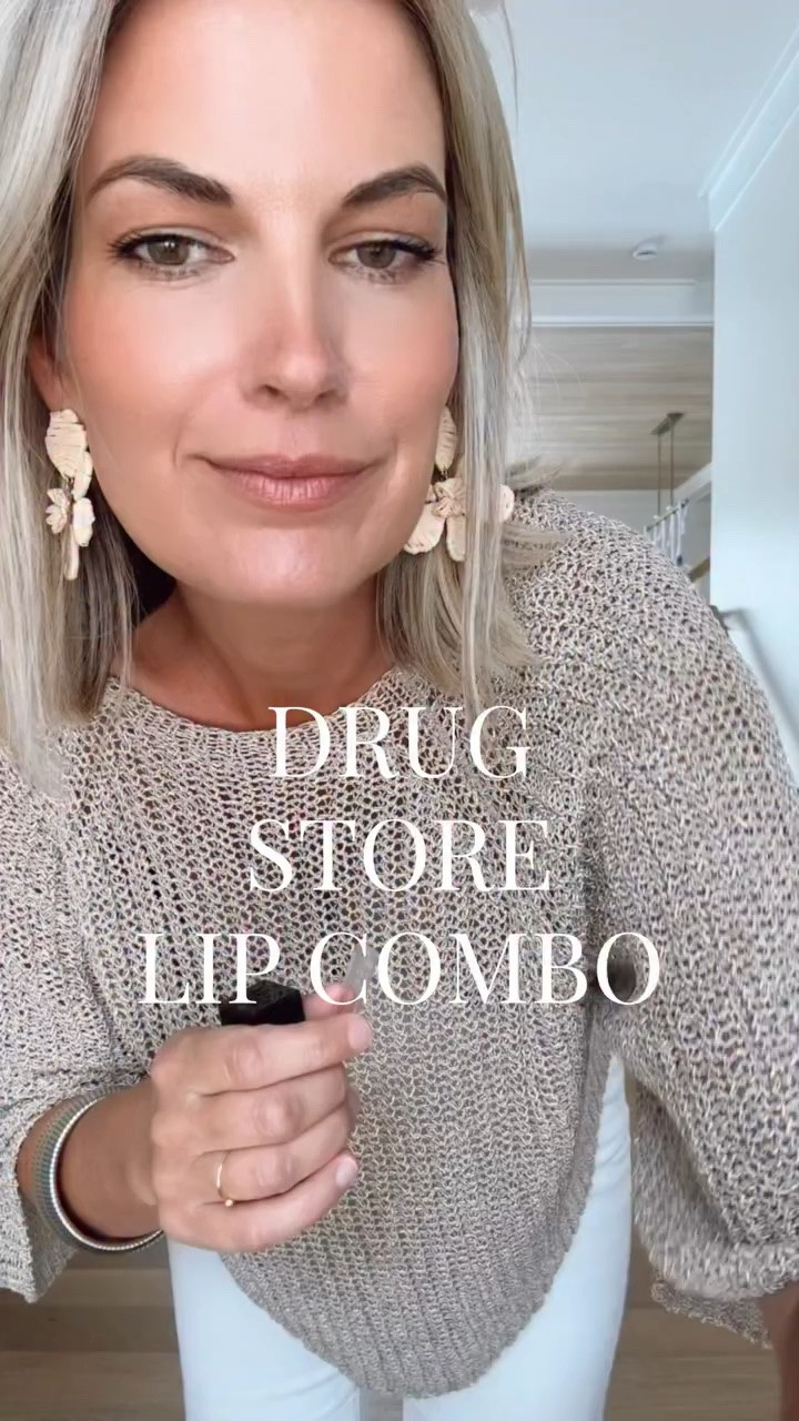 Drug store lip combo! Fake a filler 💄. Lip liner “mauve over”, gloss “it’s giving guava”. Small sweater. 27 tall white jeans. I’m 5’11”.

#LTKgrwm #LTKootd #LTKOver40