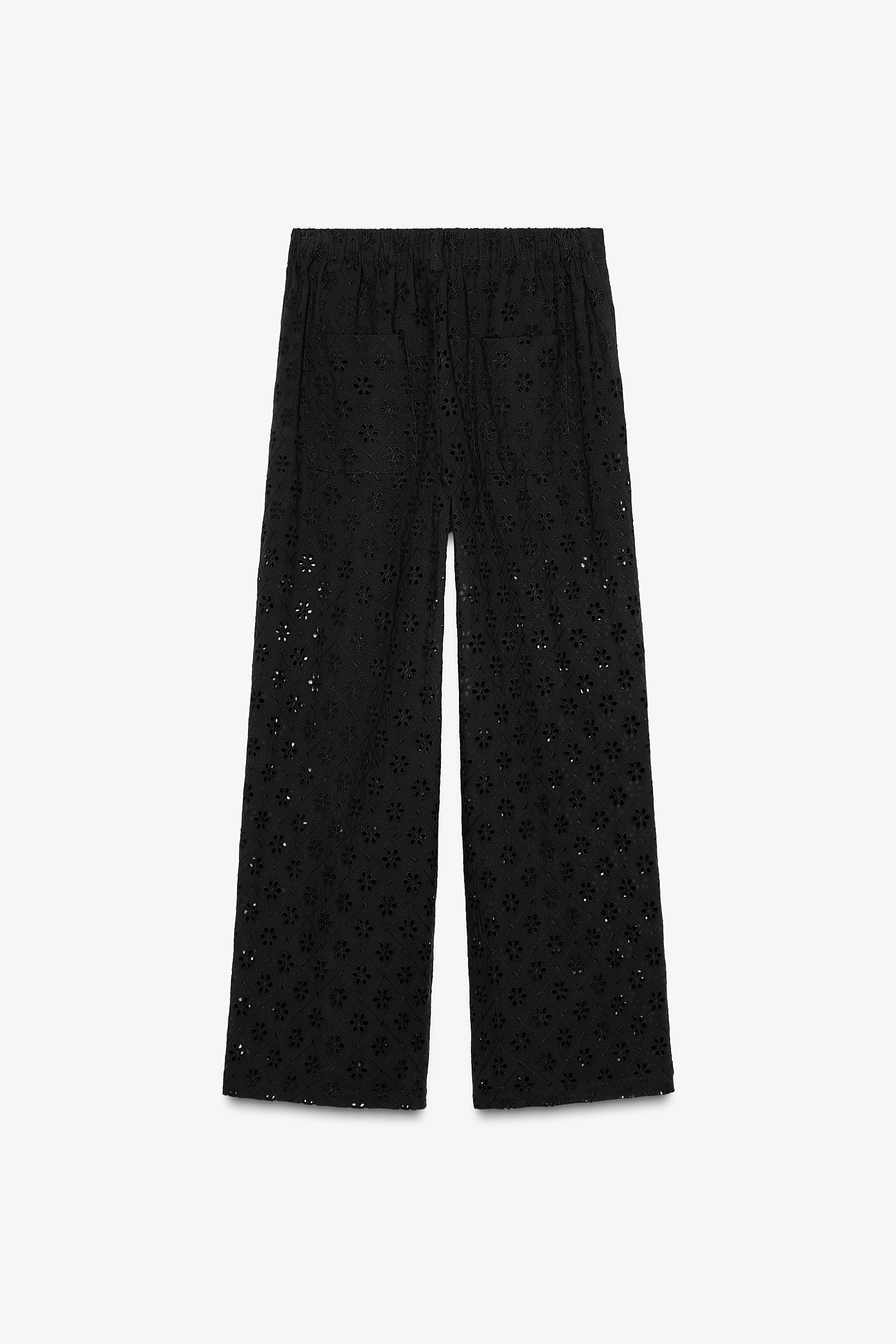 CUTWORK EMBROIDERED CULOTTES | Zara UK