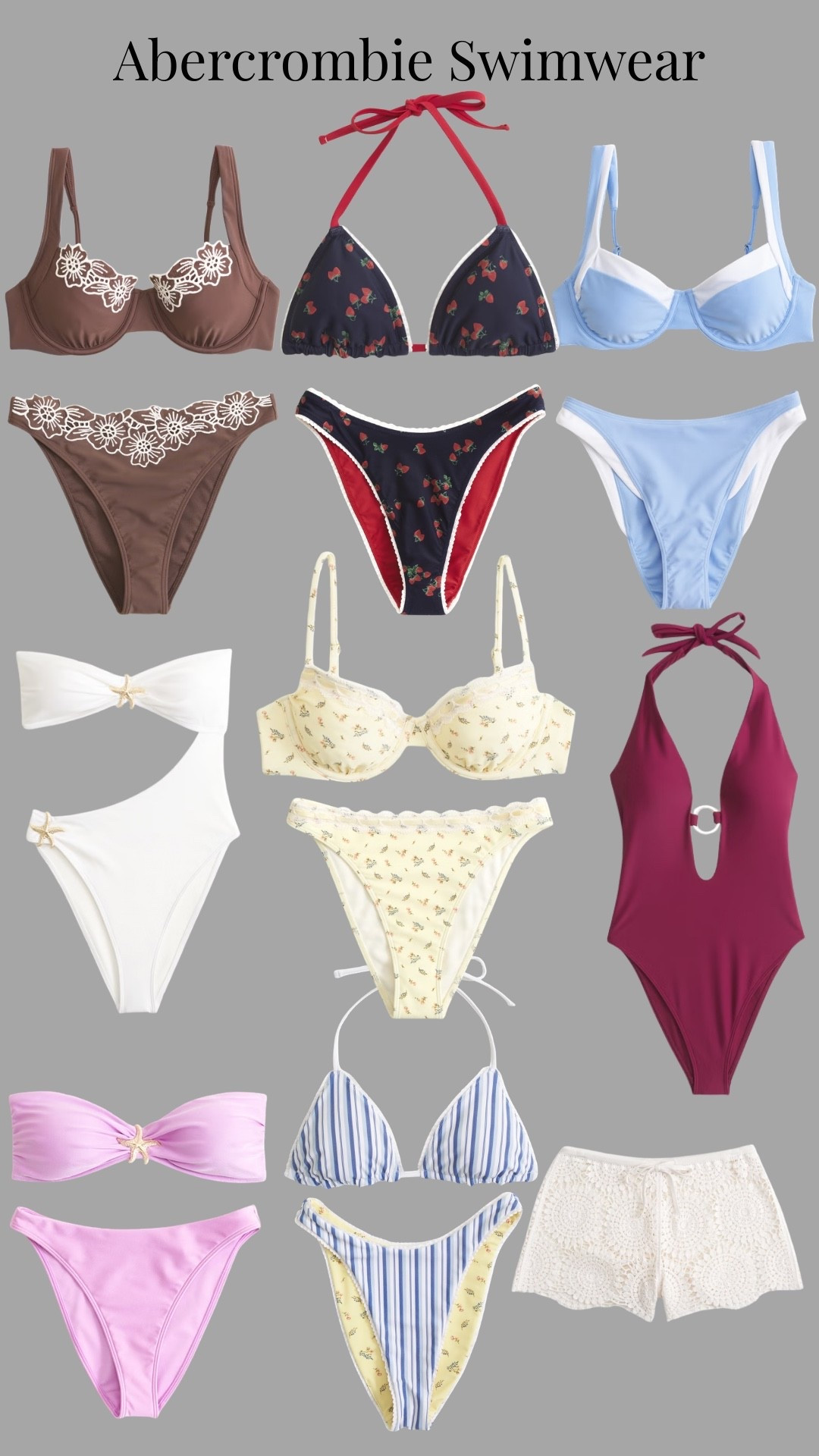 Abercrombie & Fitch Swimwear!👙

#LTKSeasonal #LTKTravel #LTKSwim