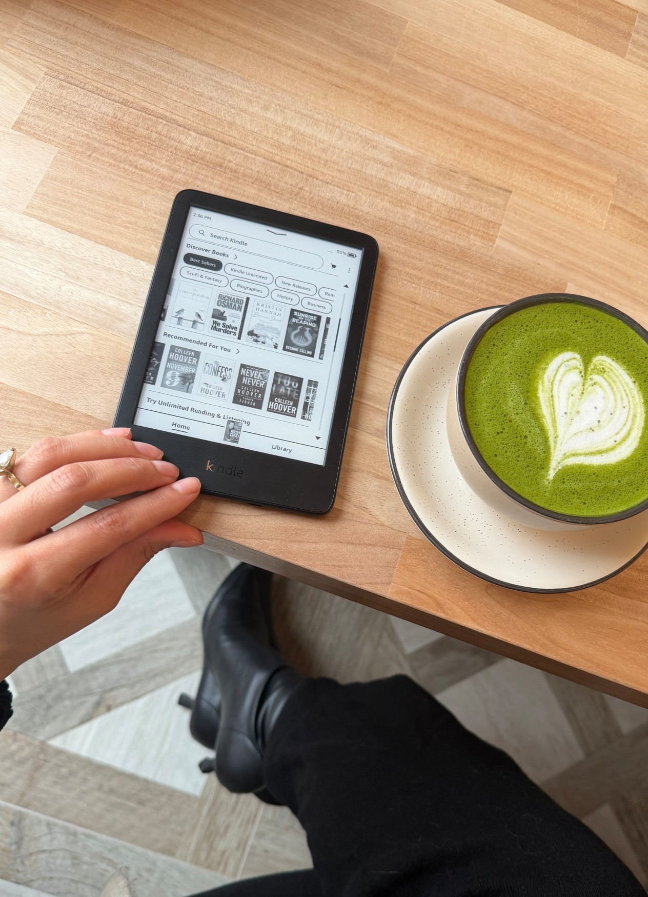 More reading this year, I’ve always want to get more into reading but buying books is just not my thing unless it’s  for decorating 

Typically, they always get ruined or I lose them. So I got my first Kindel and so far it’s done wonders. Easy to find books and to carry around. 

#LTKHoliday #LTKCyberWeek #LTKGiftGuide