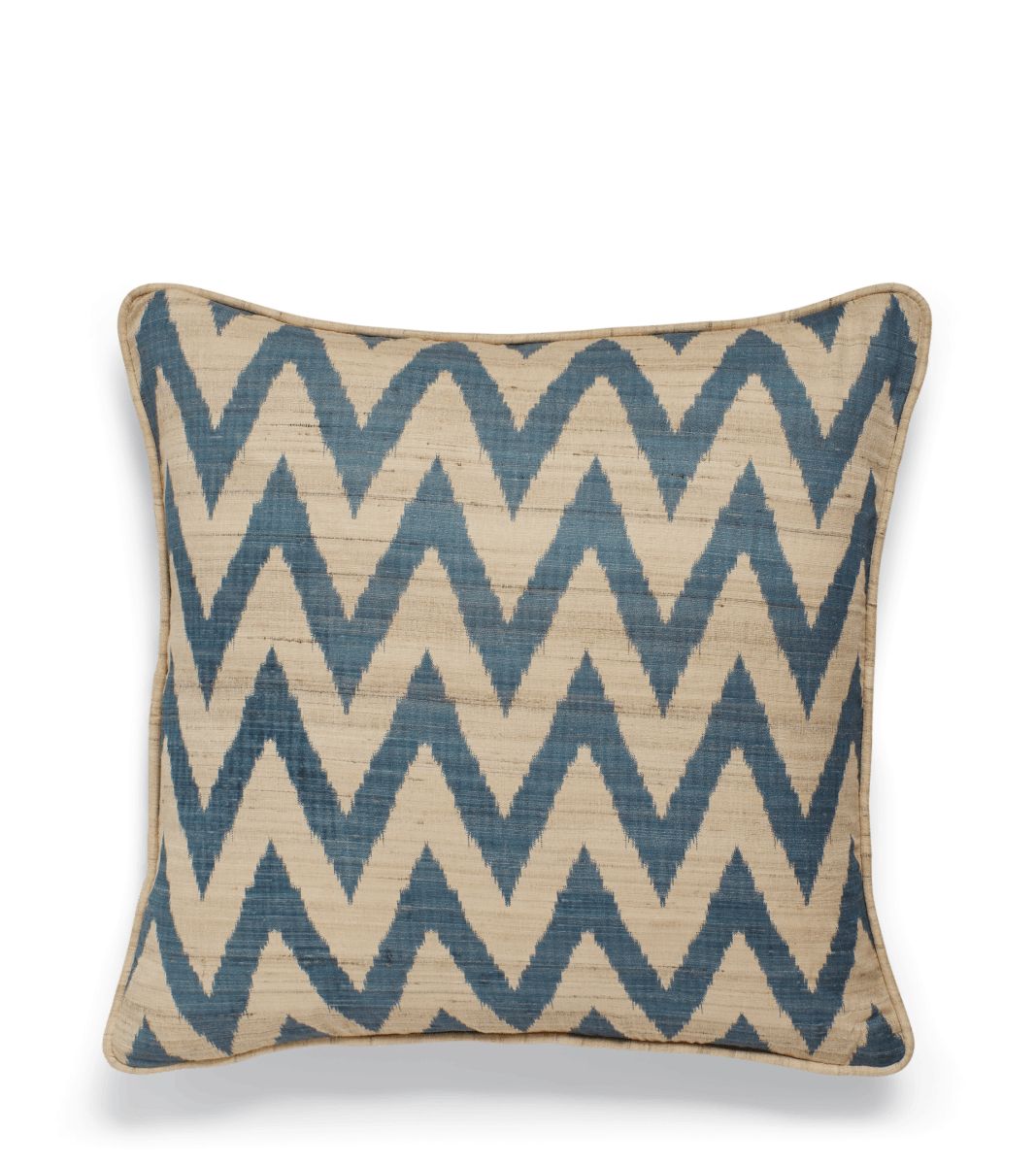 Zacke Cushion Cover – Prussian Blue | OKA UK