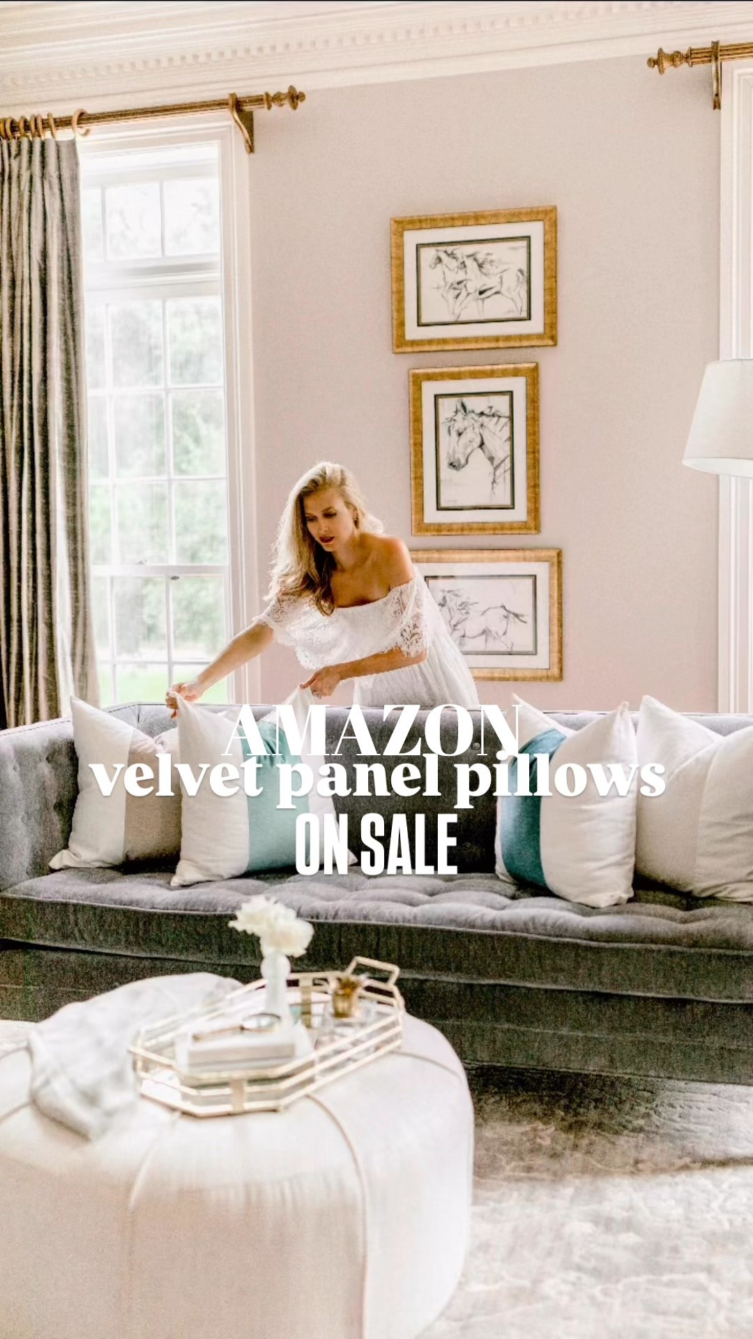 Amazon velvet panel pillows on sale for prime day! Luxe look pillows on a budget affordable pillows

#LTKHome #LTKFindsUnder50 #LTKFindsUnder100
