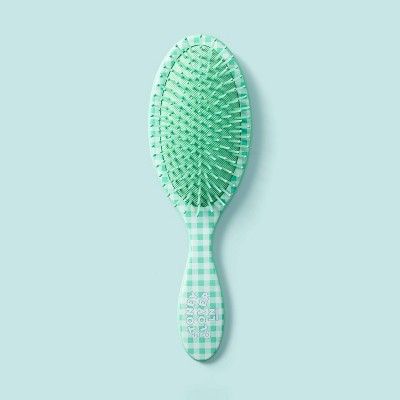 Gingham Detangling Hair Brush - Green - Stoney Clover Lane x Target | Target