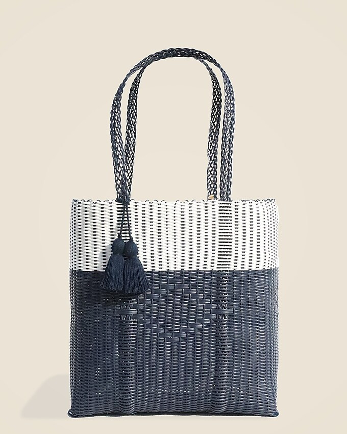 ixöq large recycled-plastic cesta tote | J. Crew US