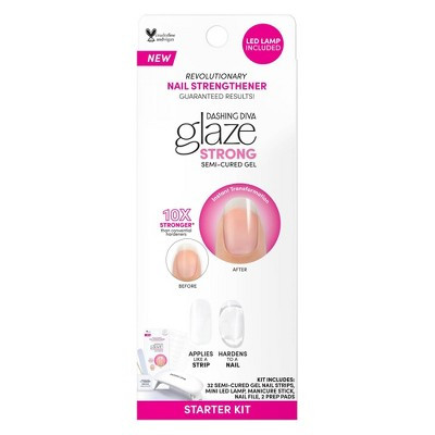 Dashing Diva Glaze Nail Art Starter Kit - Clear - 32pc | Target