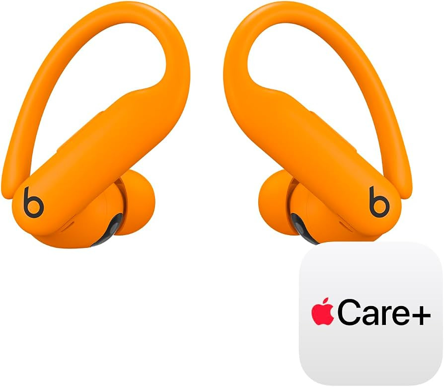 Beats Powerbeats Pro 2 Wireless Bluetooth Earbuds with AppleCare+ (2 Years) - Electric Orange | Amazon (US)
