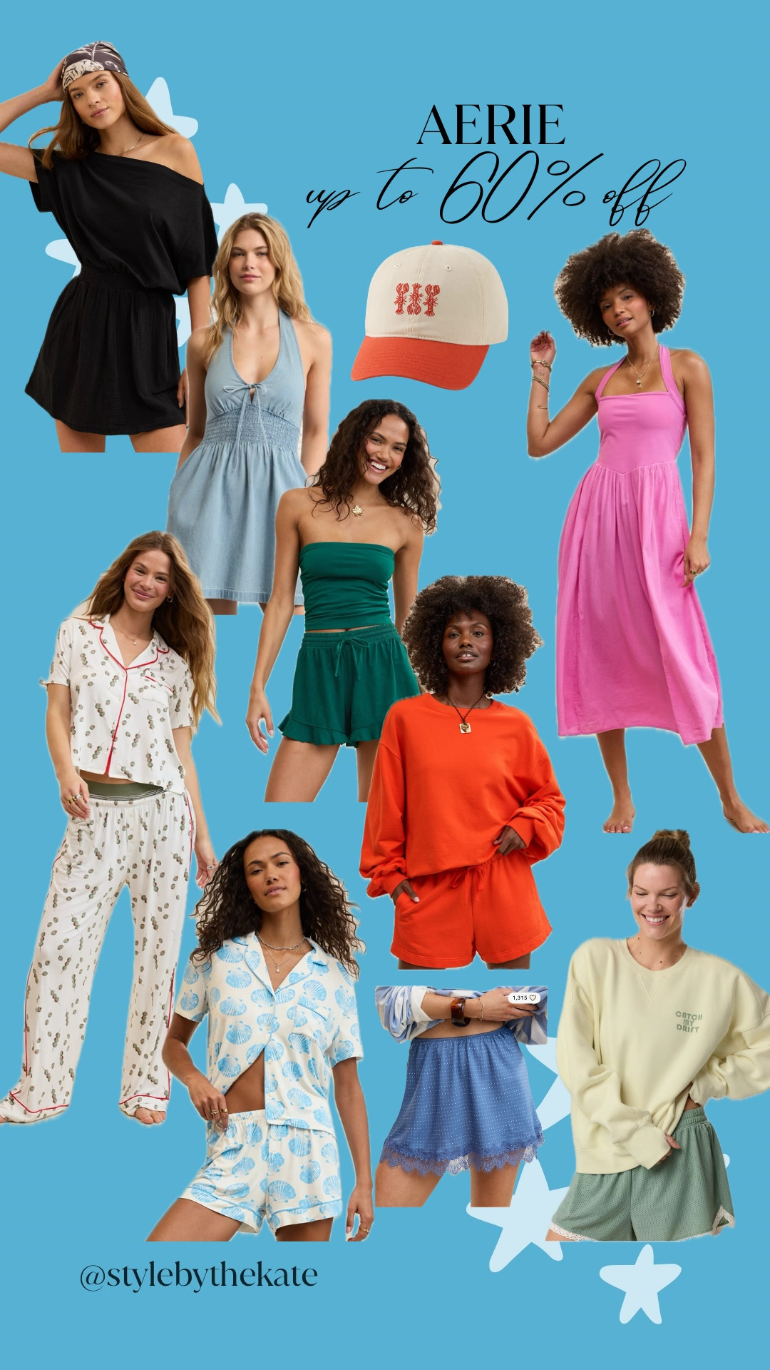 Get up to 60% off with Aerie's exclusive LTK in app code! + it is stackable!!!

spring, summer, travel, vacation, dress, lounge set, loungewear, @aerie 

 #LTKxAerie #LTKootd #LTKSaleAlert