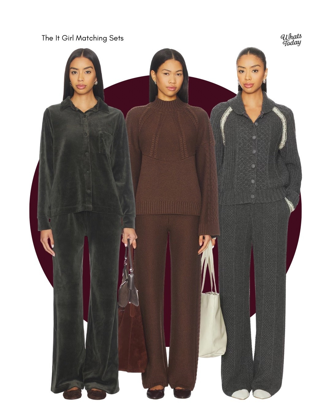 Soft textures, strong style 🤎 Matching sets made for cozy days with polished energy—effortless, elevated, and so chic.

#LTKootd