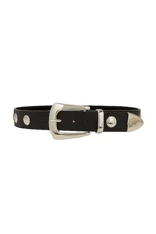 B-Low the Belt Jordana Mini Moto Belt in Black & Silver from Revolve.com | Revolve Clothing (Global)