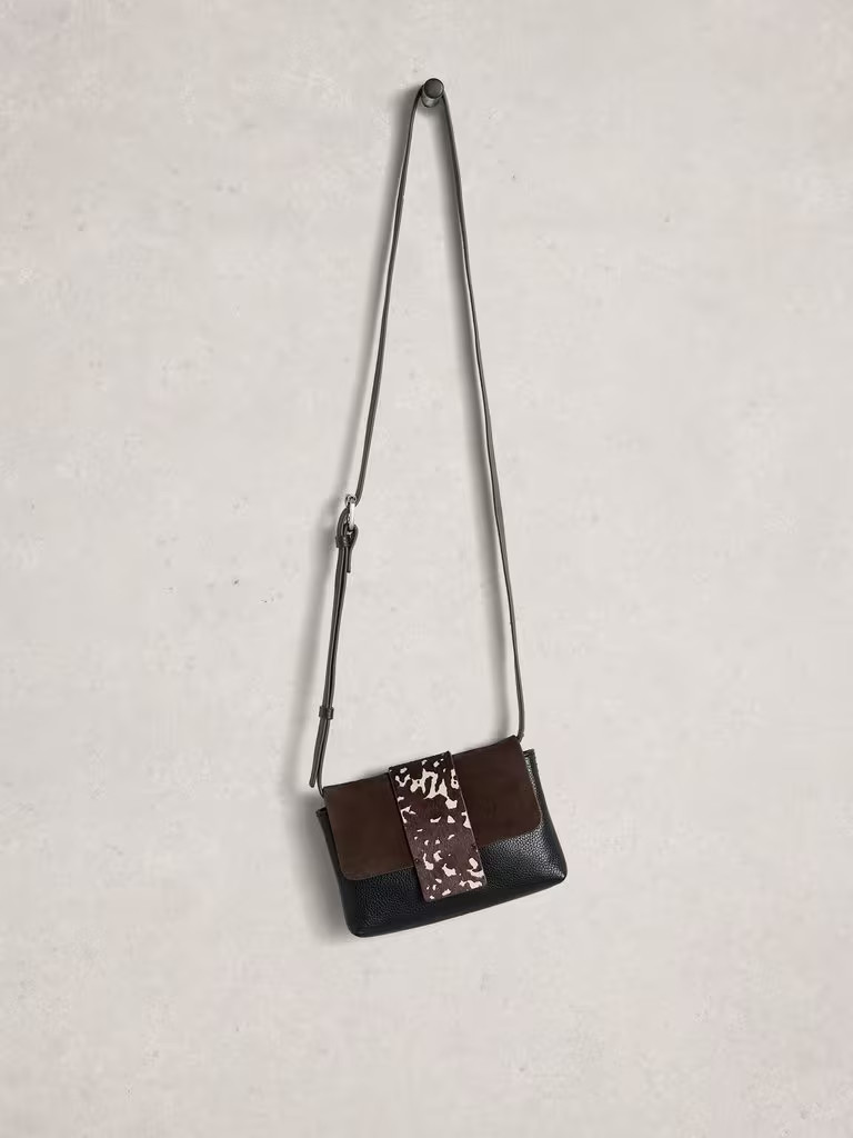 Tabby Mini Landscape Bag in BROWN MULTI | White Stuff UK