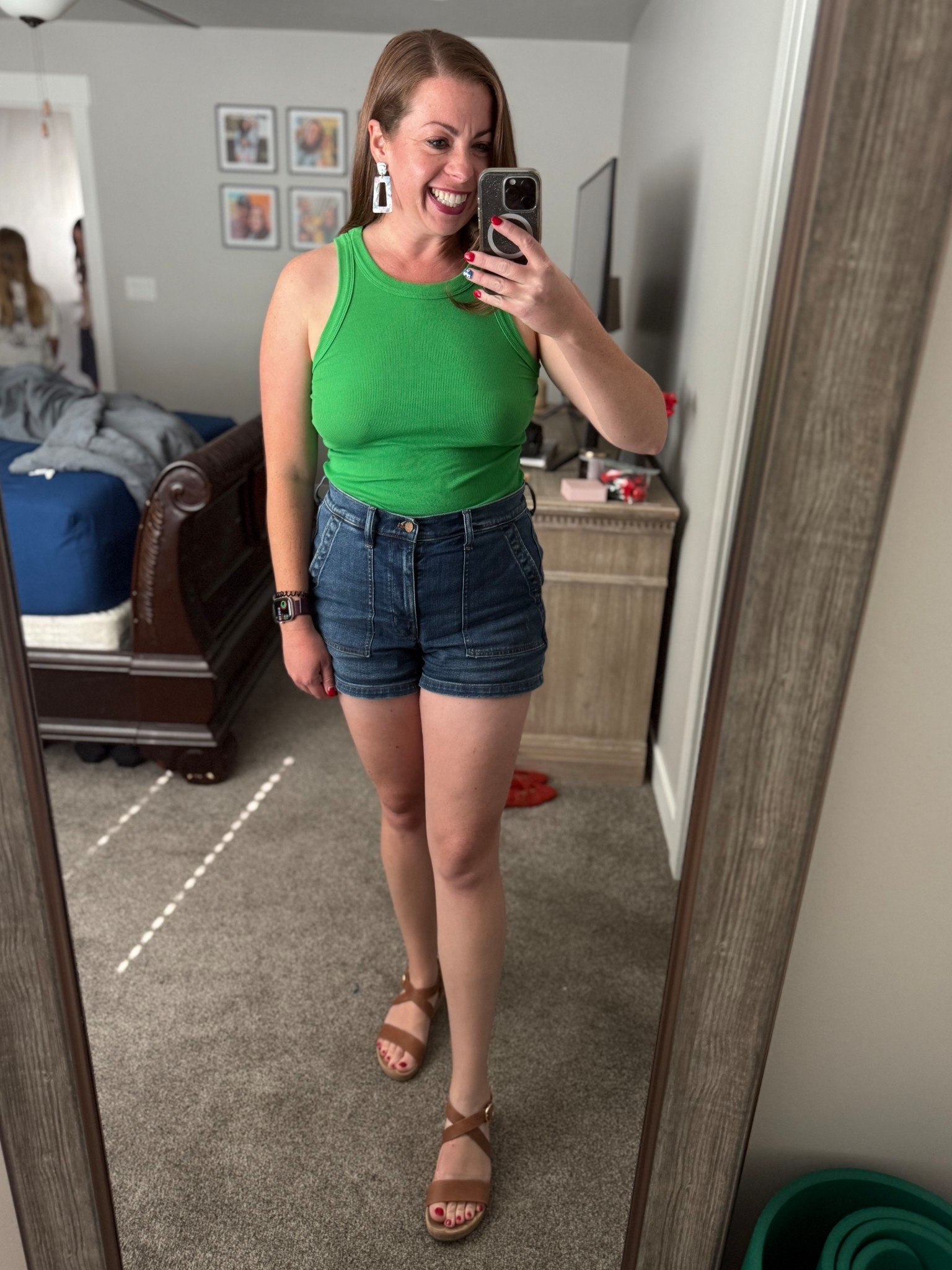 Summer basics are a must! 

Top: Loft, M
Shorts: J. Crew Factory, 29
Shoes: TTS 

#LTKFindsUnder50 #LTKMidsize #LTKShoeCrush