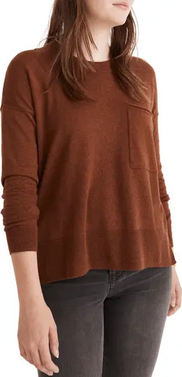 Lightweight Pocket Pullover Sweater | Nordstrom