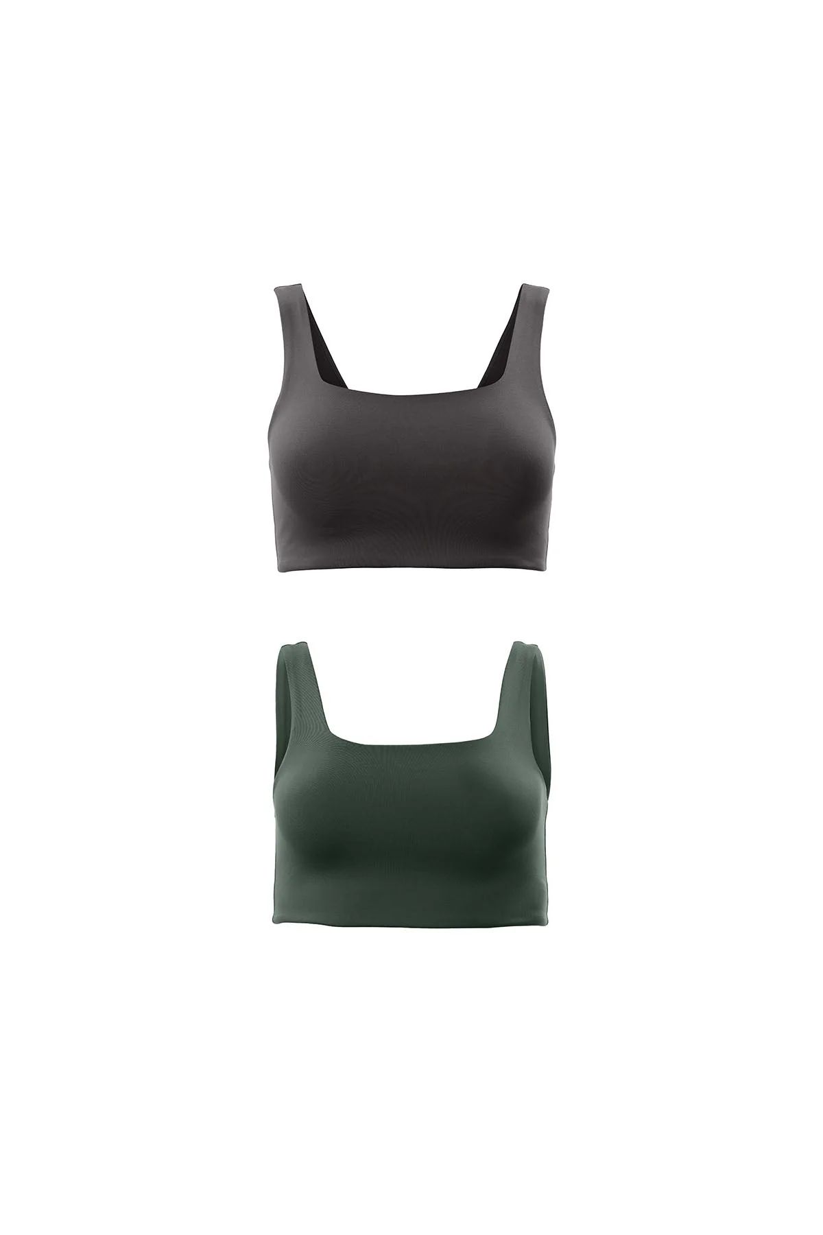 The Tommy Cropped Bra 2-Pack | Girlfriend Collective